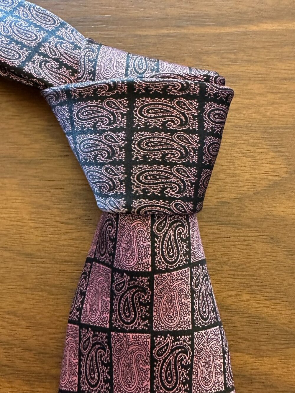 Stefano Ricci Purple Blue Paisley Silk Tie